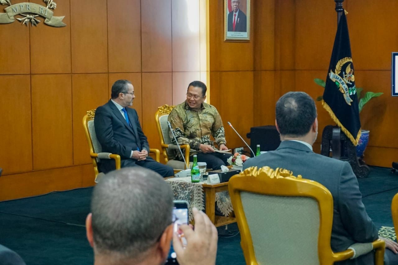 Terima Forum Parlemen Muslim Internasional, Ketua MPR RI Ajak Perjuangkan Nilai-Nilai Kemanusiaan