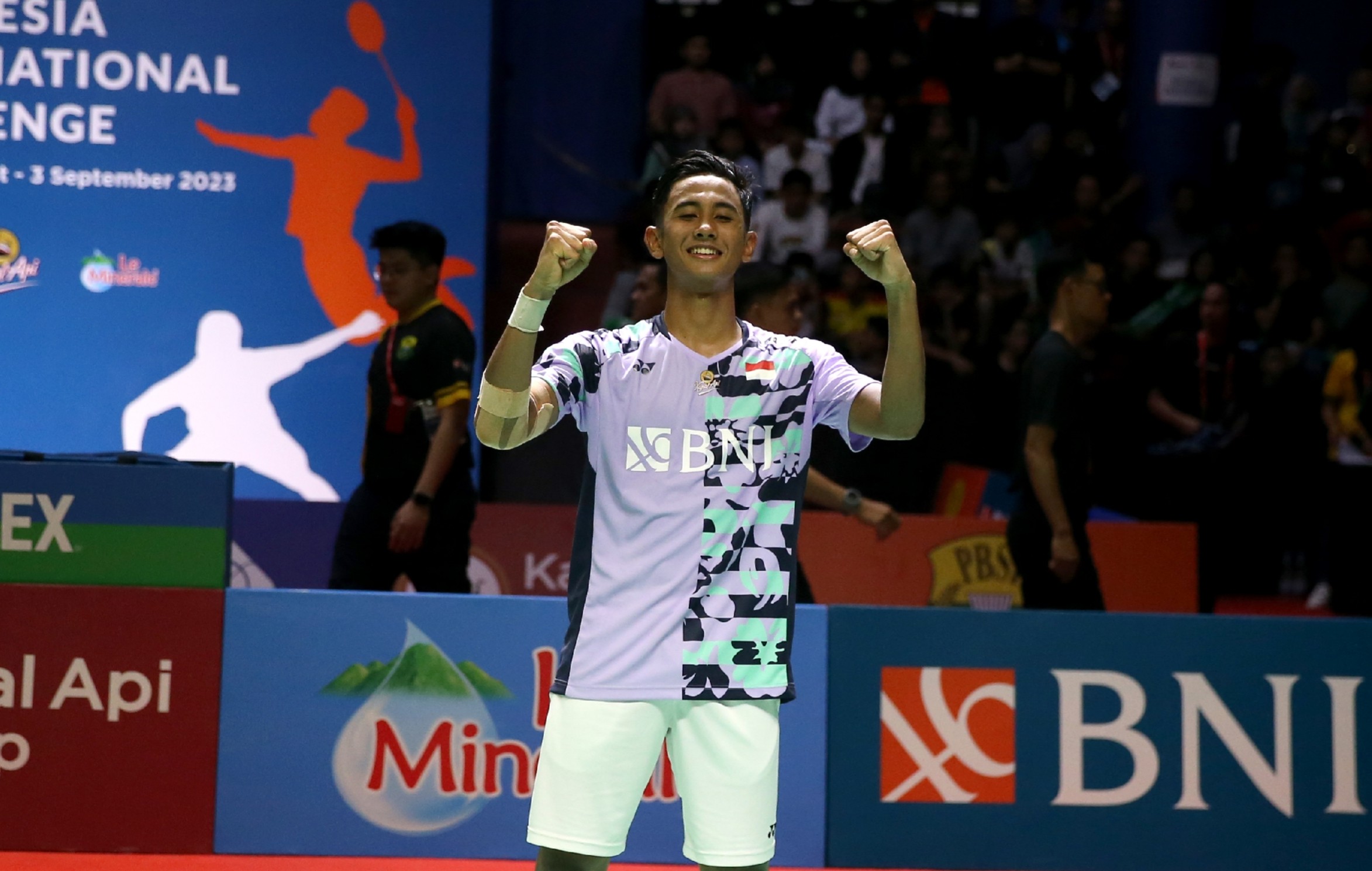 Indonesia International Challenge 2023, Alwi Bawa Pulang Gelar Juara