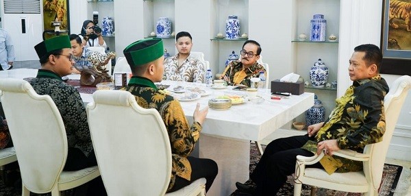 Terima Pengurus HMI Cabang Istimewa Turki, Ketua MPR RI Perkuat Ideologi Pancasila