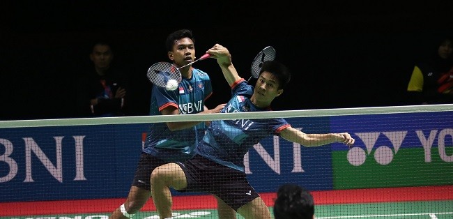 BNI Indonesia Masters 2023, Teges/Cristopher dan Sabar/Reza Kompak ke 16 Besar