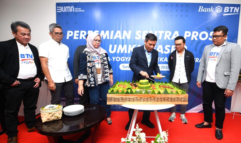 Fokus UMKM, Bank BTN Resmikan Sentra Proses UMKM
