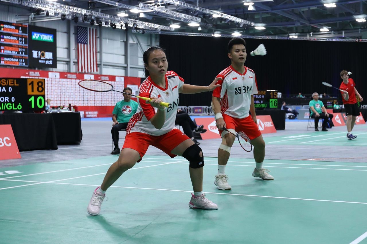 BWF World Junior Mixed Team Championships, Garuda Menang Telak atas Georgia dan Portugal