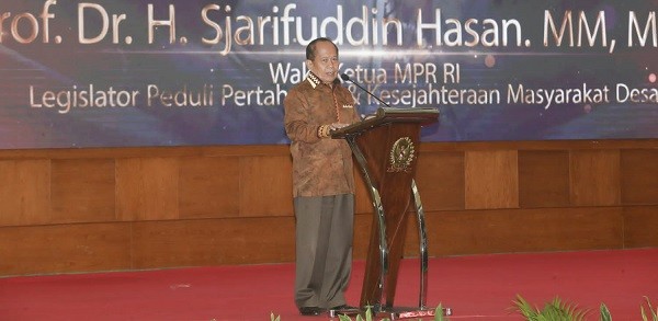 Raih KWP Award 2023, Sjarifuddin Hasan: Mendorong Saya Lebih Peduli Pada Masalah Pertahanan Dan Desa