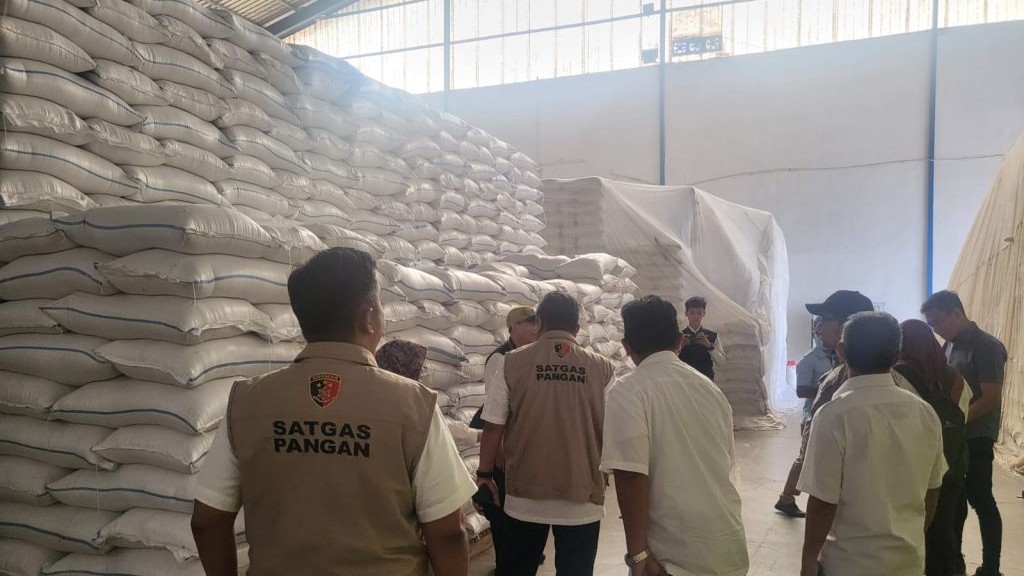 Jaga Stabilitas Harga Beras, Satgas Pangan Polri Terus Lakukan Pengawasan