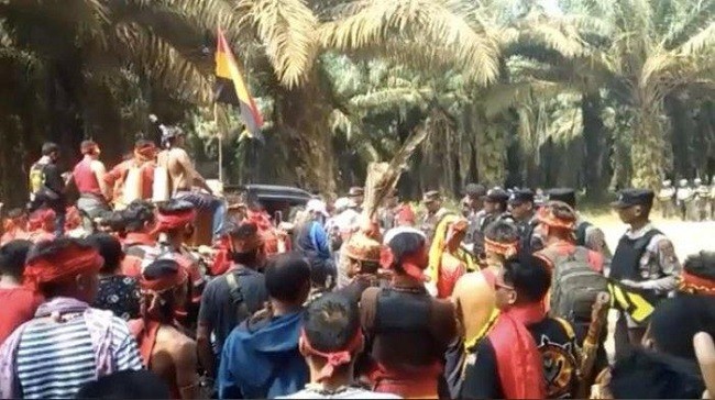 Polda Kalteng Pastikan Pengamanan Aksi di Seruyan, Tak Gunakan Peluru Tajam