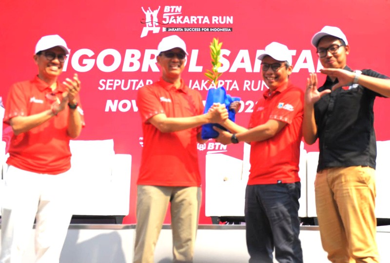 BTN Jakarta Run 2023 Dukung Gerakan Jakarta Hijau