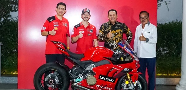 Bamsoet Apresiasi Tim Balap Ducati Gelar Private Dinner with Ducati Corse Team