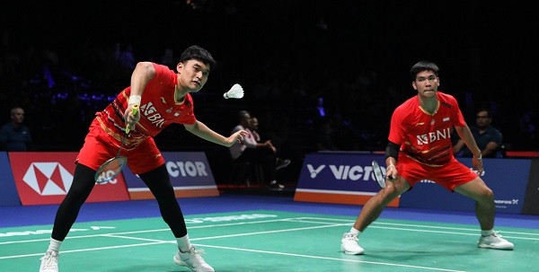 Denmark Open 2023, Ganda Putra Korsel Hentikan Leo/Daniel