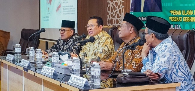 Sosialisasi Empat Pilar MPR RI dengan MUI, Ketua MPR RI Ajak Jaga Kerukunan Antar Umat Beragama