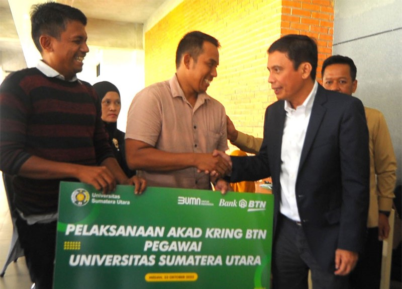 Bank BTN Salurkan Bantuan TJSL untuk USU