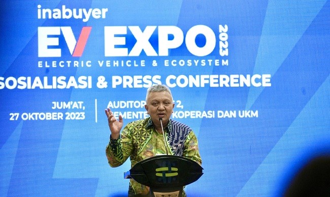 Sambut Inabuyer EV Expo 2023, Kemenkop Dukung Industri Sepeda Motor Listrik Lokal