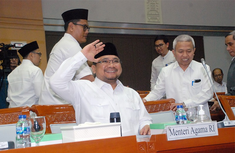 Menag Raker Dengan Komisi VIII DPR Bahas Kuora Haji 2024