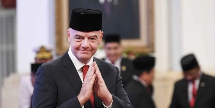 Presiden FIFA Sebut Indonesia Bisa Jadi Negara Terkemuka untuk Sepak Bola