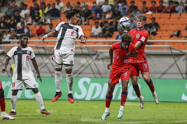 Piala Dunia U-17 2023: Inggris Kalahkan Kaledonia Baru Sepuluh Gol Tanpa Balas