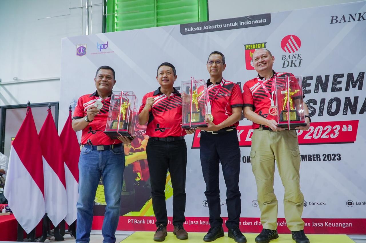 Heru Budi Raih Juara Pertama Pada Kejurnas Menembak Bank DKI Cup 2023