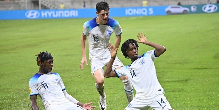 Tekuk Iran 2-1, Inggris Pimpin Grup C Piala Dunia U-17
