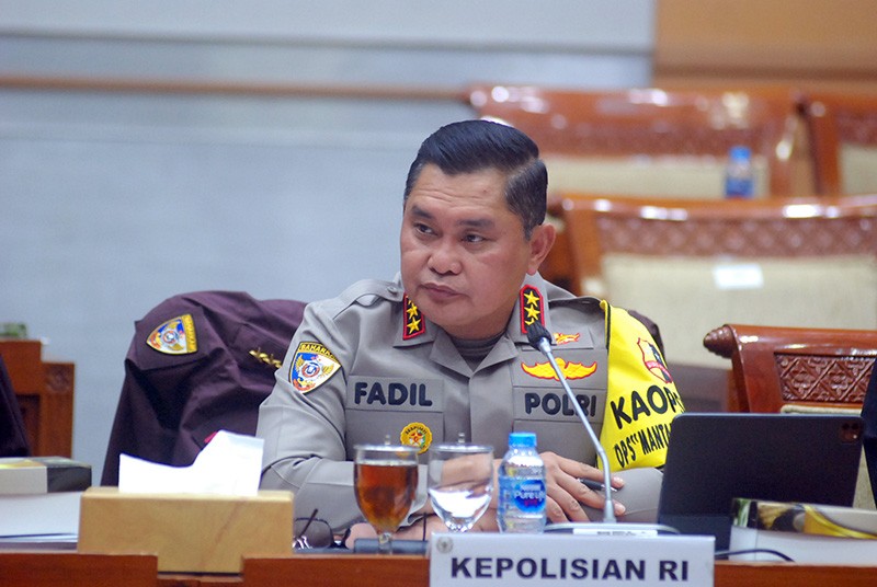 Kabaharkam Polri Raker Dengan Komisi III DPR
