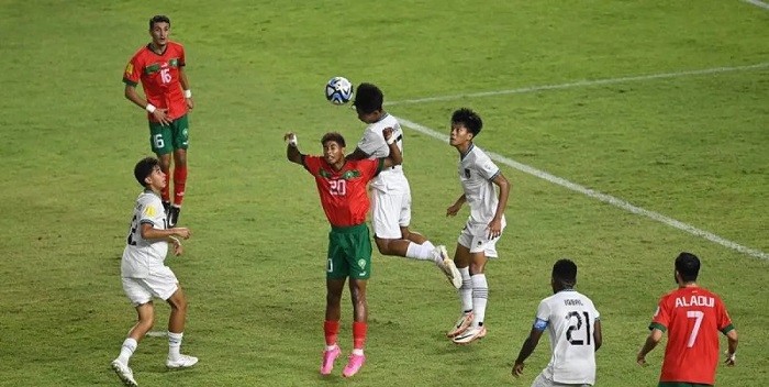 Kalahkan Indonesia 3-1, Maroko Melaju ke Babak 16 Besar Piala Dunia U-17