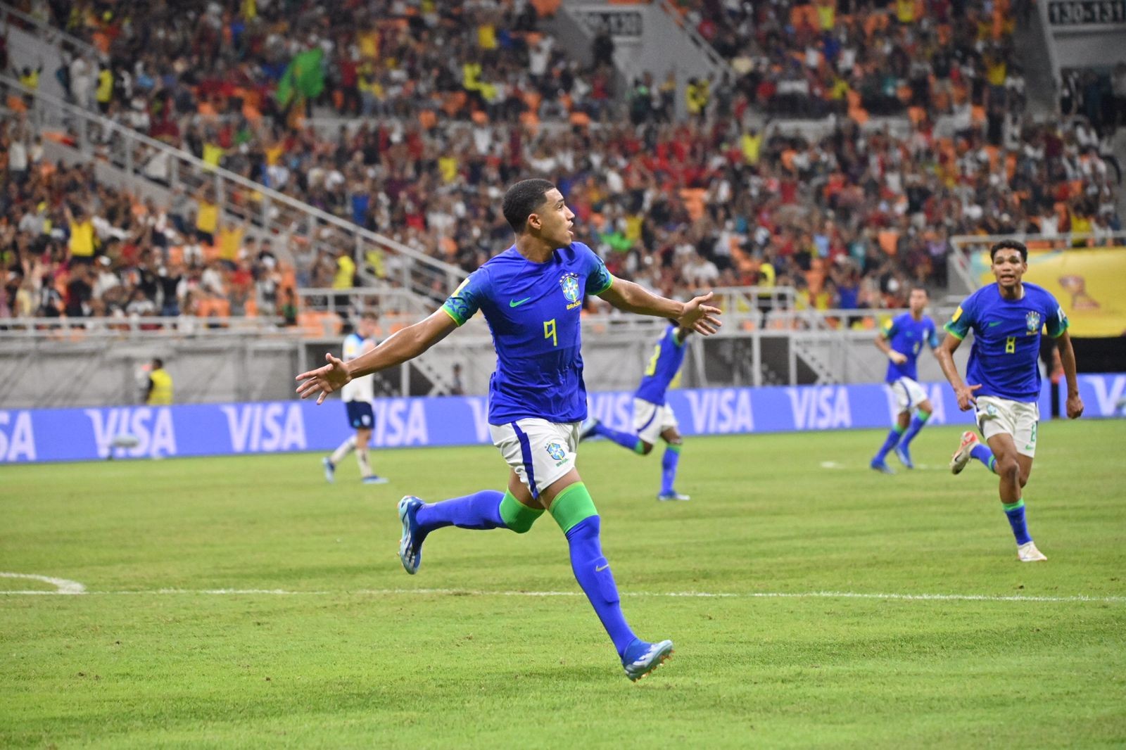 Seru, Brazil Kalahkan Inggris 2-1 di Laga Terakhir Grup C Piala Dunia U-17 2023