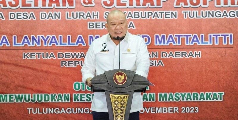 Kades di Tulungagung Ajukan Pembangunan Gedung SMA, LaNyalla: Pemerintah Wajib Hadir