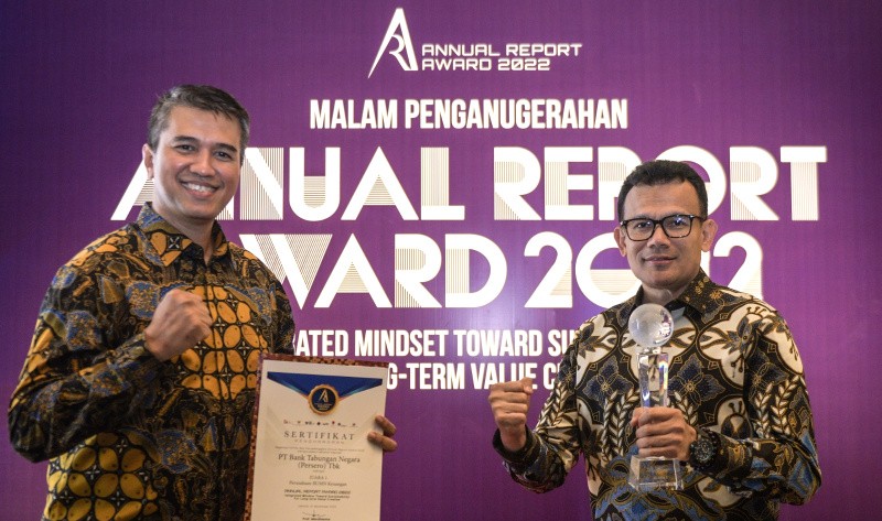 Bank BTN Raih Juara 1 ARA 2022