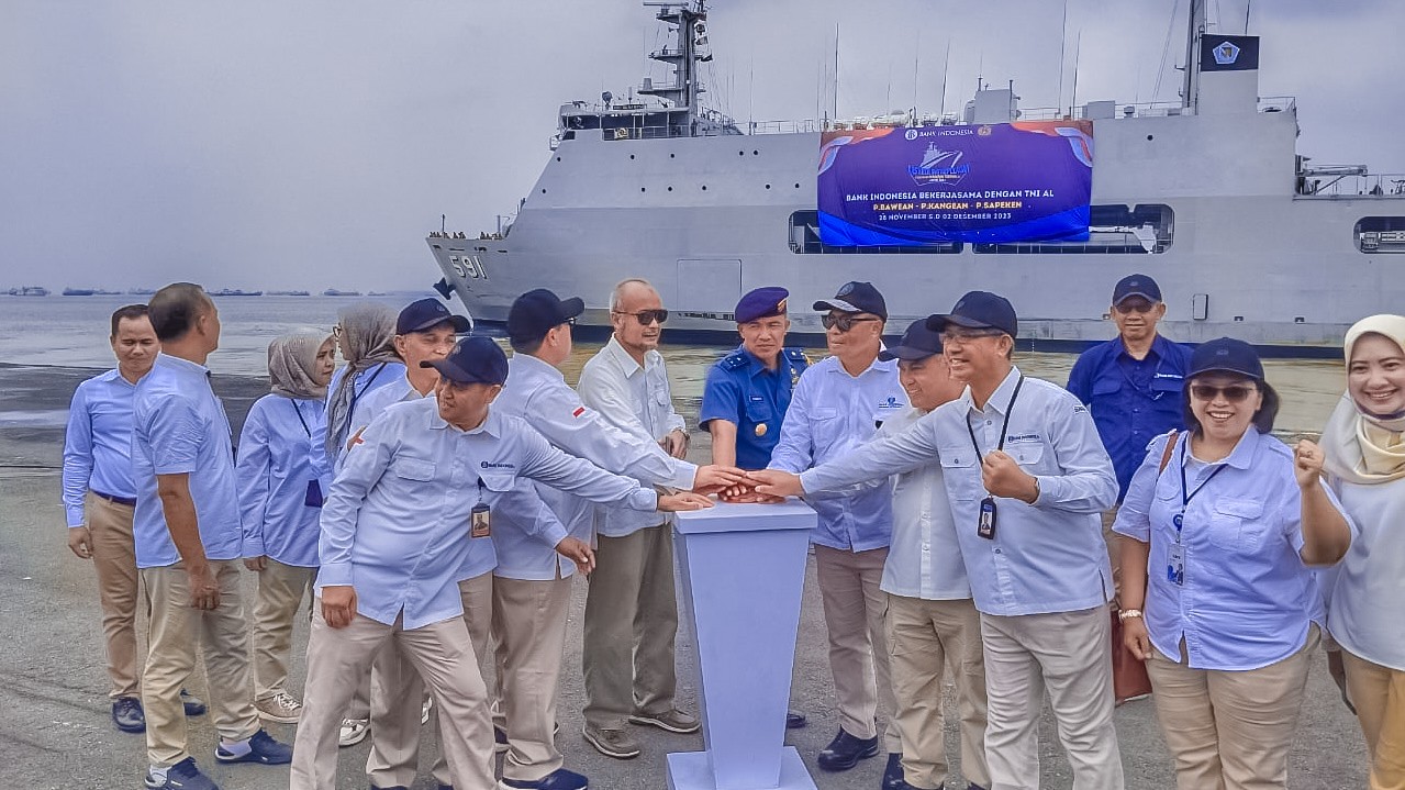 Pemenuhan Kebutuhan Uang Baru di Daerah 3T, KPw BI Jatim & TNI AL Gelar Ekpedisi Rupiah Berdaulat