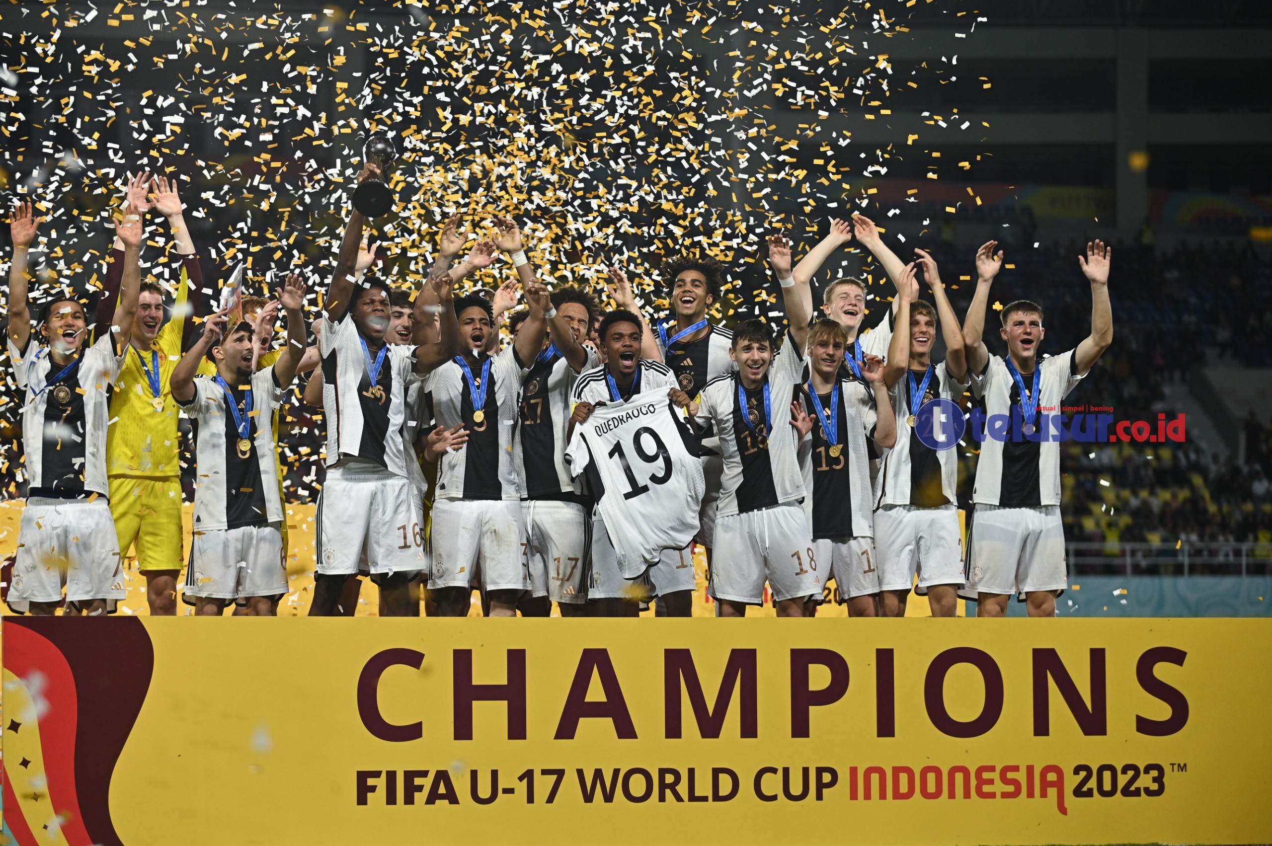Dramatis, Jerman Rebut Juara Piala Dunia U-17 2023