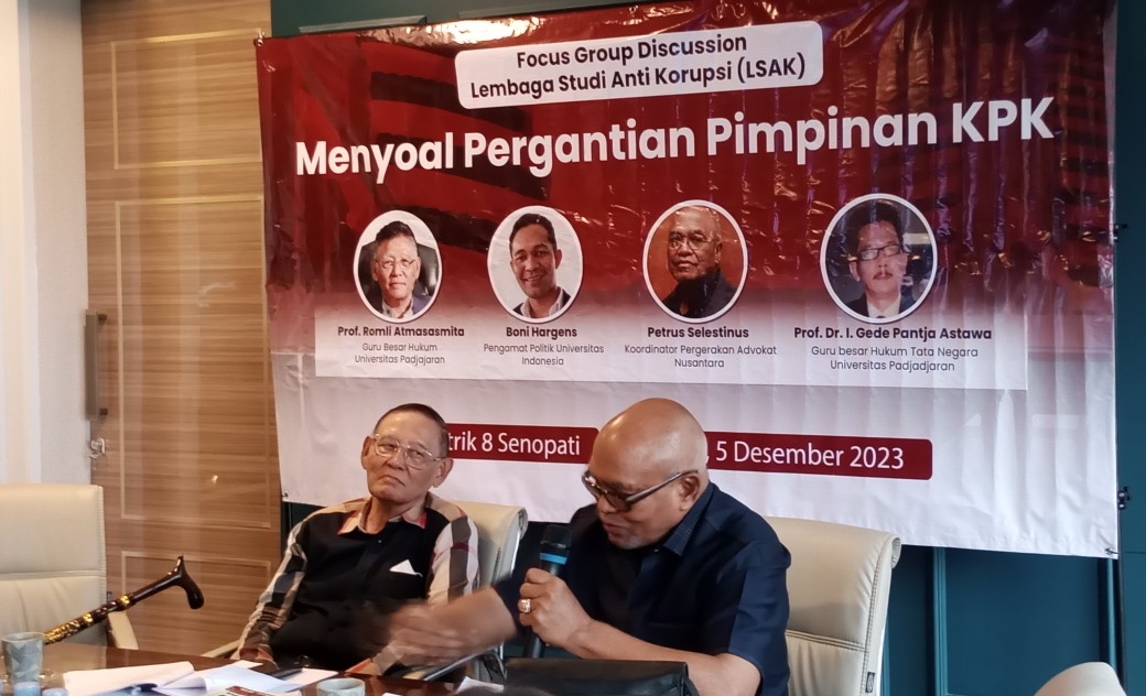 Pengangkatan Nawawi Cacat Hukum, Tersangka Mudah Berkelit dari Jerat KPK