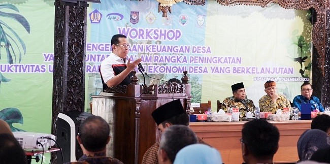 Ketua MPR RI Bersama BPK, BPKP dan Para Kepala Desa Dorong Peningkatan Pembangunan Desa