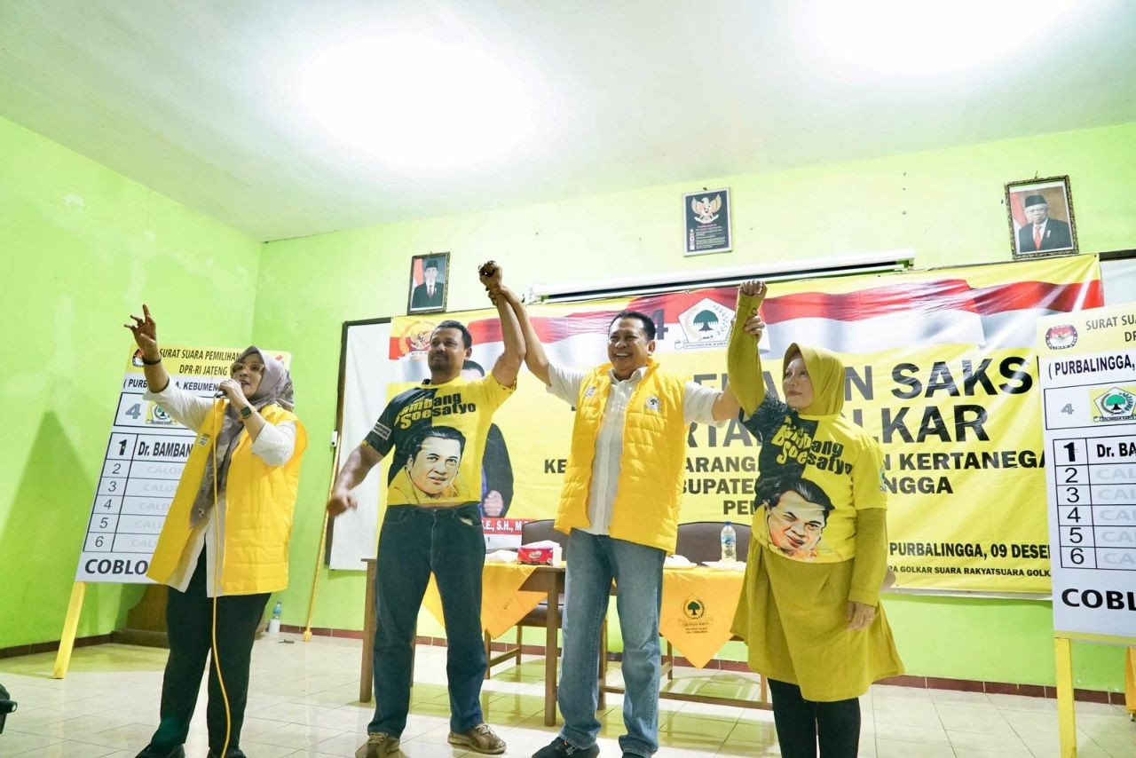 Bamsoet Lantik Ribuan Saksi dan Ajak Kaum Perempuan Aktif Terlibat di Politik Nasional