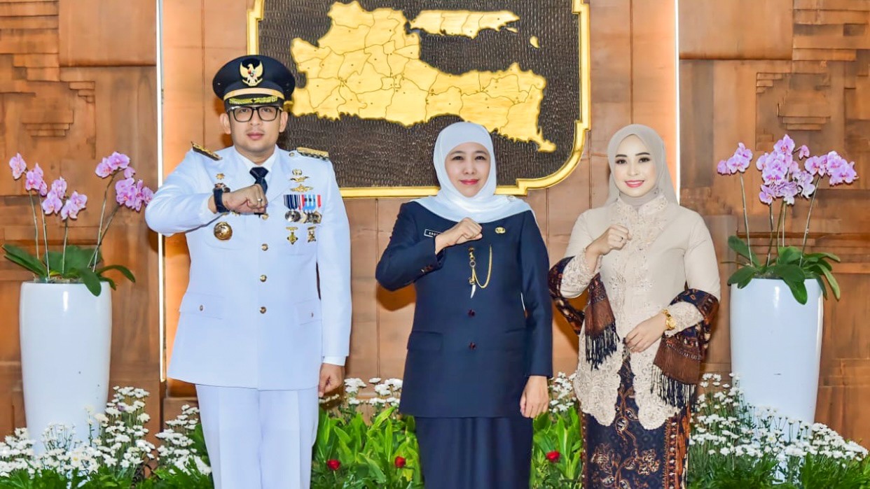 Ali Kuncoro Jadi Pj Walikota Mojokerto, Khofifah: Lanjutkan Program Pembangunan yang Inklusif