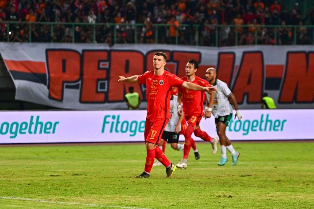 Gol Penalti Kudela Pastikan Kemenangan Persija atas PSS Sleman 1-0