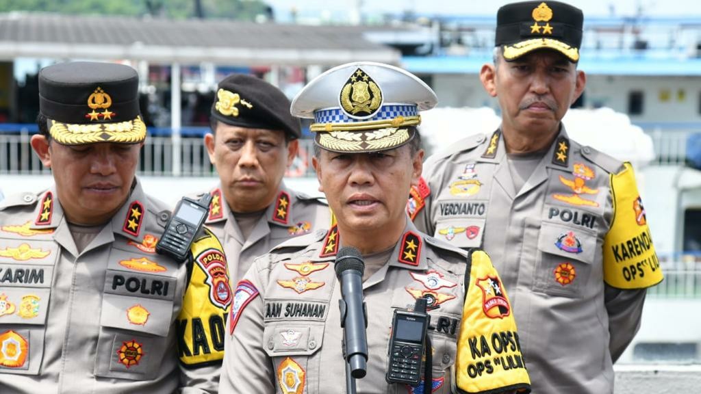 Libur Nataru, Kakorlantas Polri Tinjau Pelabuhan Merak hingga Tol Cipali