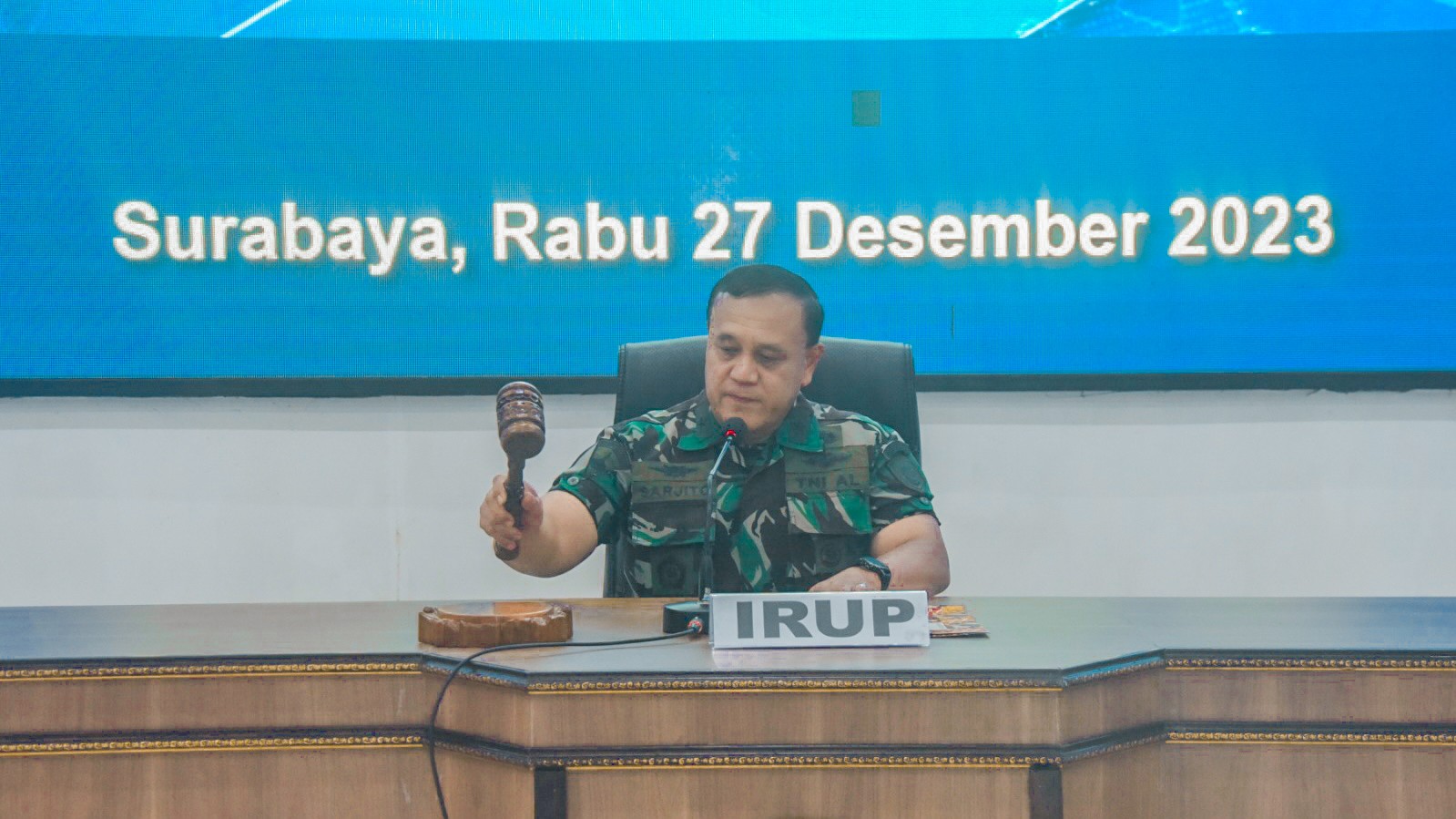Kapokgadik Kodiklatal Resmi Tutup Kursus Bingsis dan Micro Teaching TNI AL TA. 2023