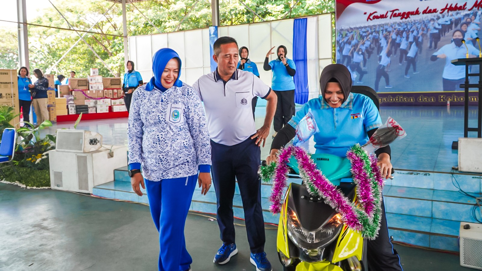 Jelang Peringatan HUT ke-61 Kowal, Dankodiklatal Pimpin Olah Raga Bersama