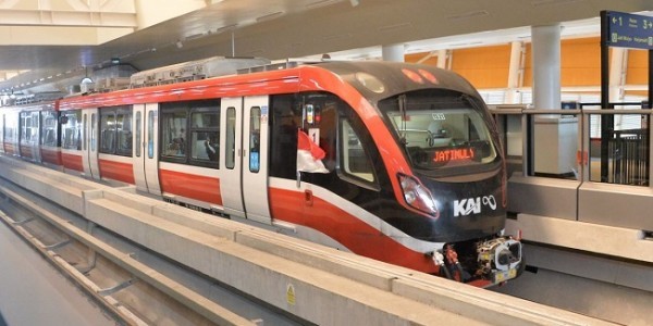 Sambut Pergantian Tahun, LRT Jakarta Gelar Kegiatan di Sejumlah Titik Stasiun 