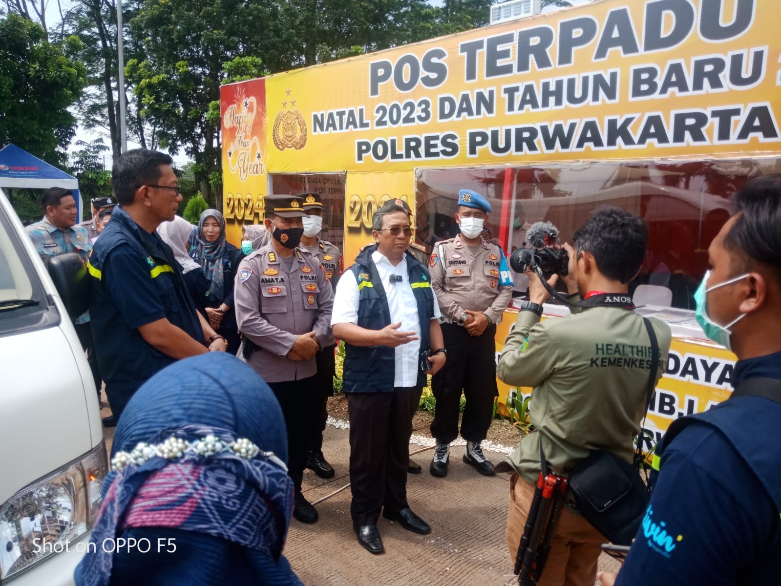 Sekjen Kemenkes RI Kunjungi Pos Pam Terpadu KBI Cikopo