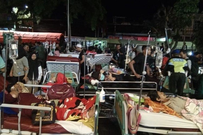 331 Pasien RSUD Sumedang Dievakuasi Sementara Akibat Gempa