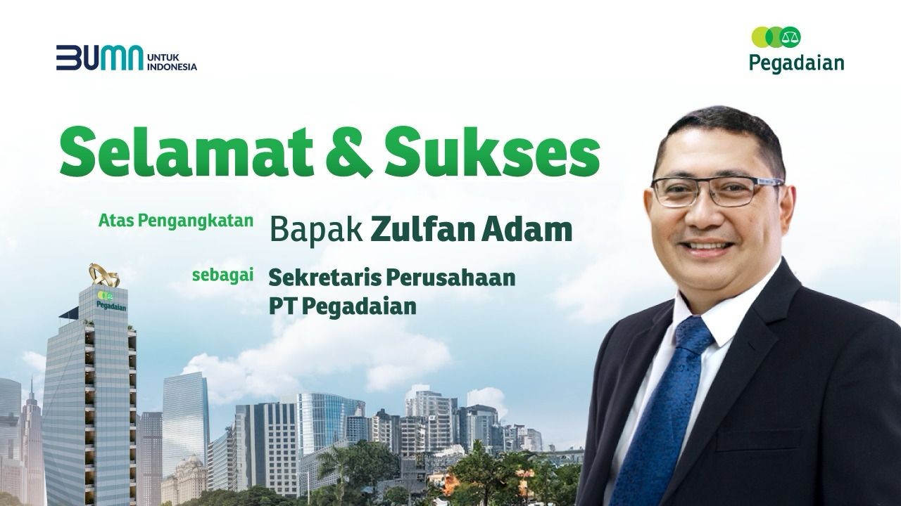Sambut Tahun Baru, PT Pegadaian Resmi Lantik Sekretaris Perusahaan Baru