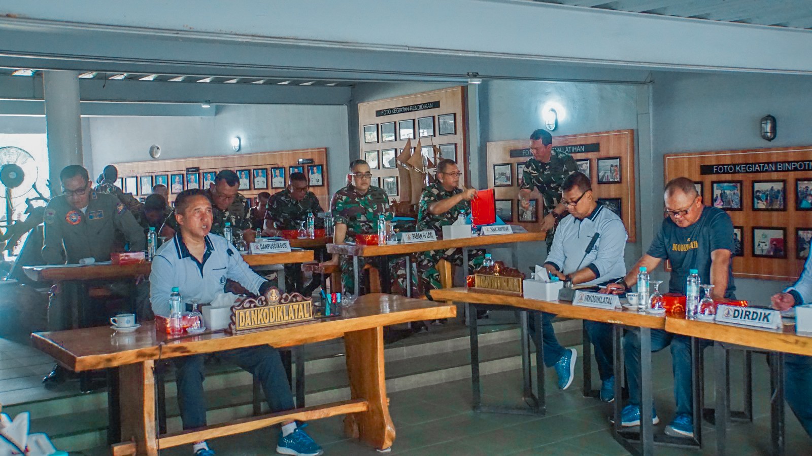 Kepedulian Dankodiklatal Bahas Pembaruan Alins Alongins untuk Tingkatkan SDM TNI AL
