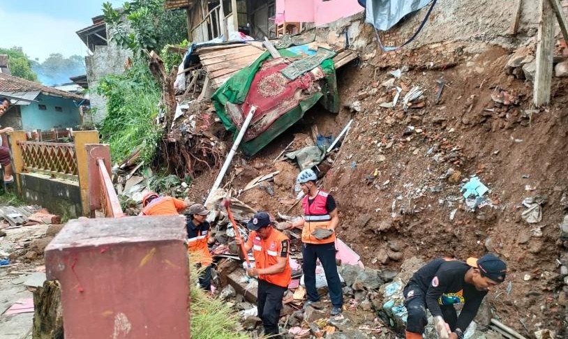 Kerugian Akibat Bencana di Sukabumi Sepanjang 2023 Capai Rp9,86 Miliar