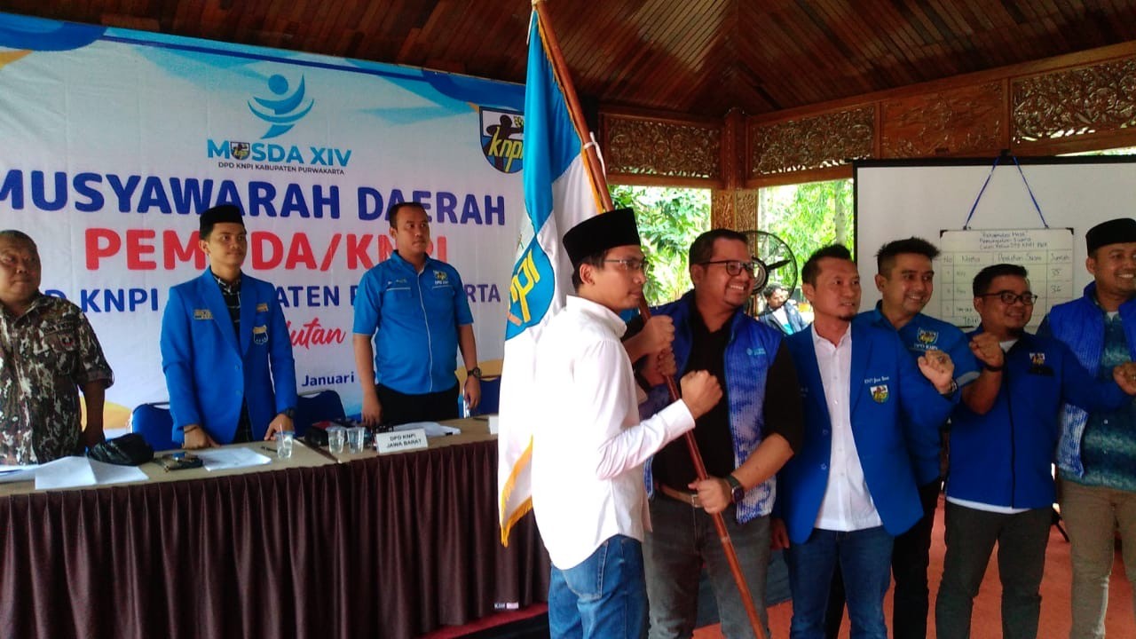 Musda Lanjutan Ryan Wilyong Andriana Terpilih Kadi DPD KNPI Purwakarta