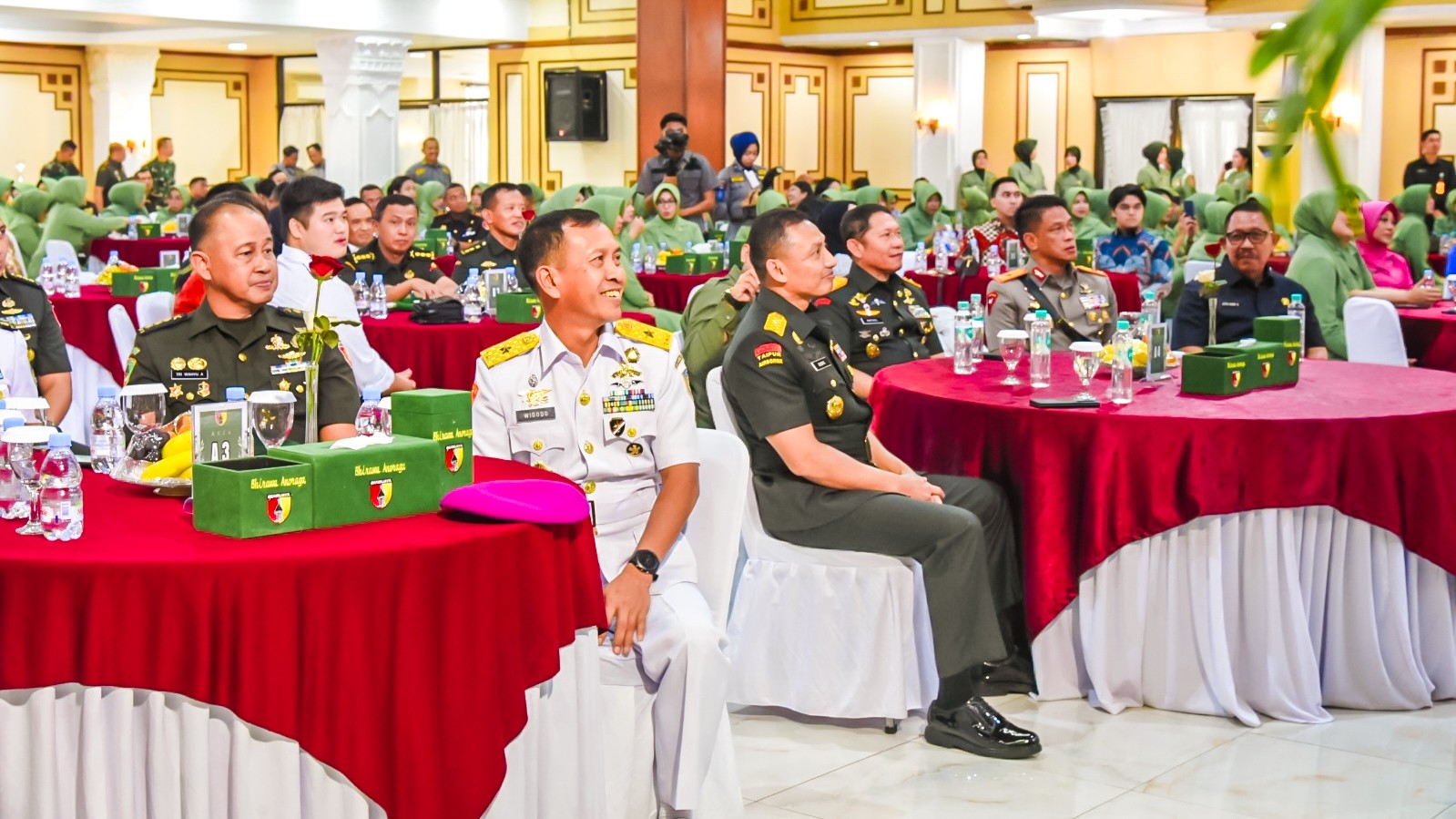 Dirlat Kodiklatal Hadiri Pisah Sambut Kasdam V/Brawijaya