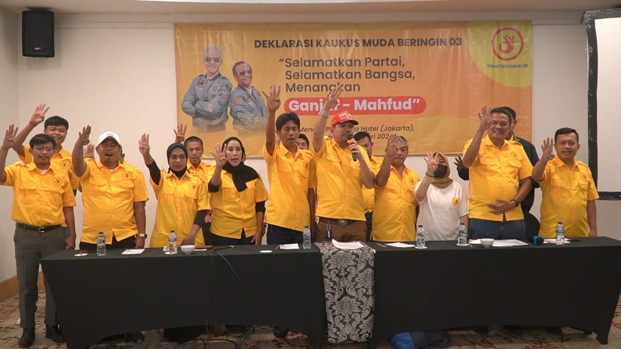 Kaukus Muda Beringin 03 Ajak Pengurus, Caleg dan Kader Golkar Menangkan Ganjar-Mahfud