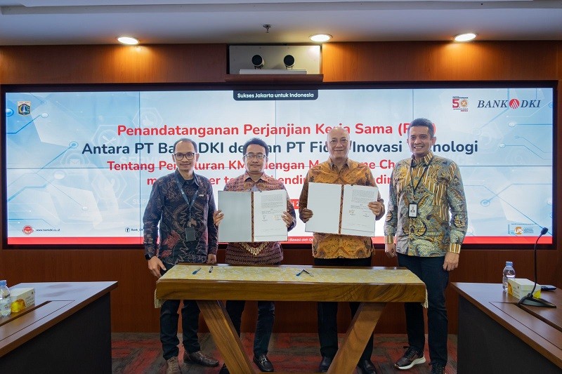 Hadirkan Kemudahan Penyaluran Kredit Bagi ASN, Bank DKI dan Fidac Inovasi Teknologi Jalin Kolaborasi 