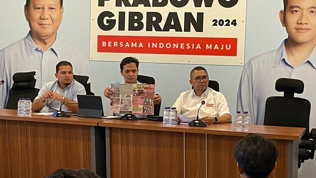 TKN Prabowo-Gibran Cium Dugaan Adanya Upaya Gagalkan Pemilu 2024