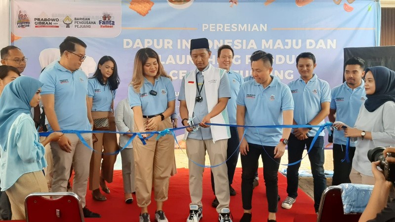 TKN Fanta Resmikan Dapur Indonesia Maju