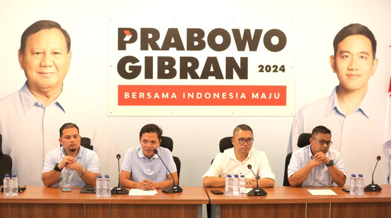 TKN Prabowo-Gibran Gelar Konferensi Pers Dukungan Polri Usut Tuntas Penembakan Kader Gerindra