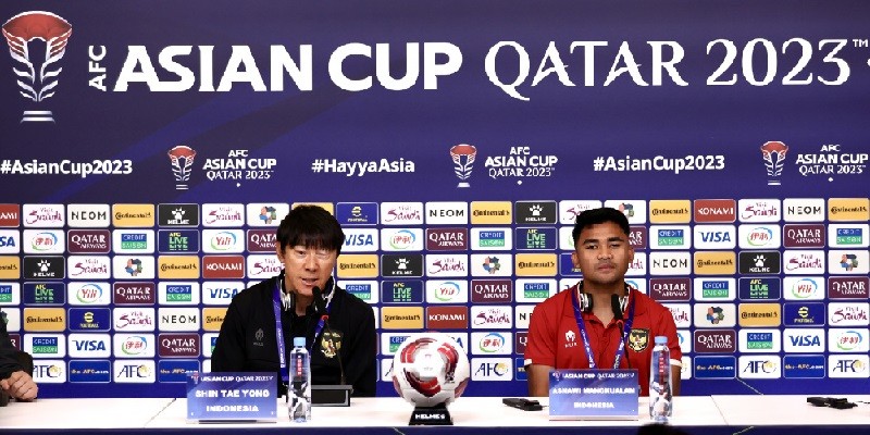 Shin Tae-yong Optimis Skuad Garuda Beri Kejutan di Laga Perdana Piala Asia 2023