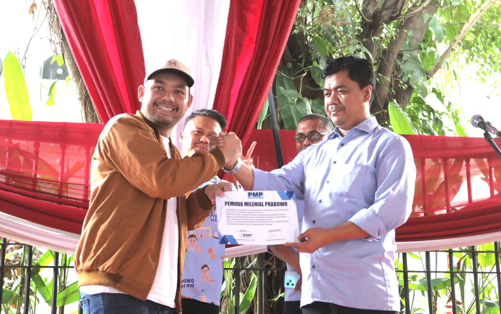 Pemuda Milenial Indonesia Deklarasi Dukung Prabowo-Gibran